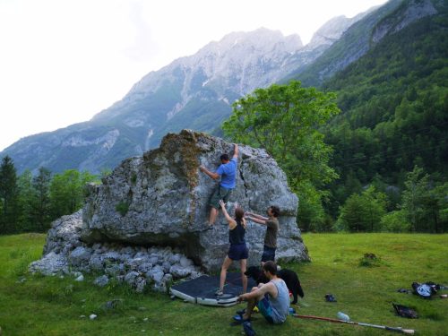 zakljucni izlet udeležencev plezalnih vadbv trento | 2019